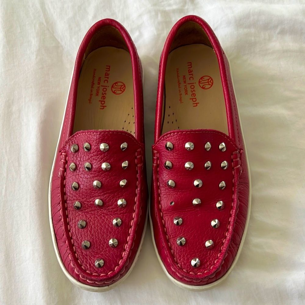 Marc Joseph Leather Studded Loafer - Little Kids 2